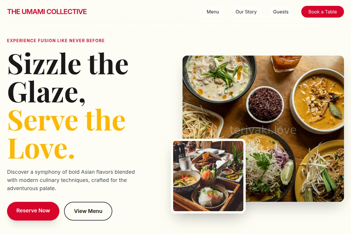Infuse Asian Fusion Food